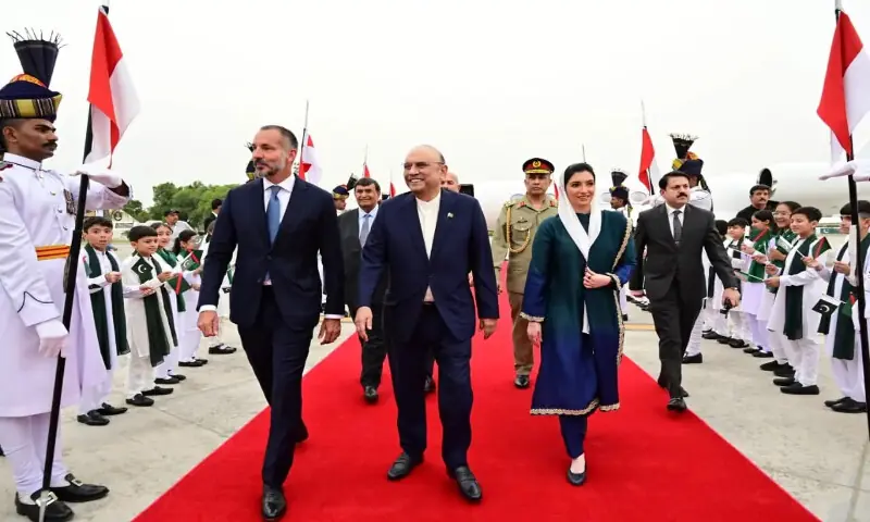 Prince Rahim Aga Khan Makes Historic First Visit to Pakistan: Received by President Zardari