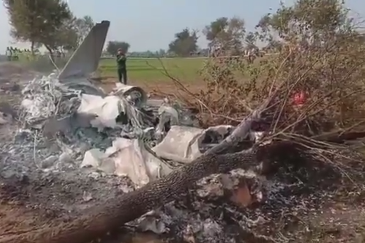 Trainer Aircraft Crashes Near Mianwali During Routine Mission