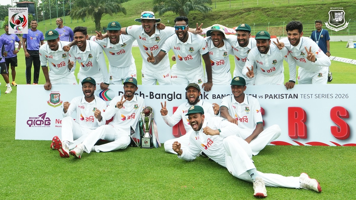 Pakistan Slip to 8th in World Test Championship Table After Bangladesh Whitewash