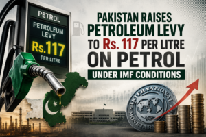 Pakistan Raises Petroleum Levy to Rs. 117 Per Litre on Petrol Under IMF Conditions