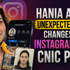 Hania Aamir Unexpected Move — Changes Her Instagram DP to CNIC Photo