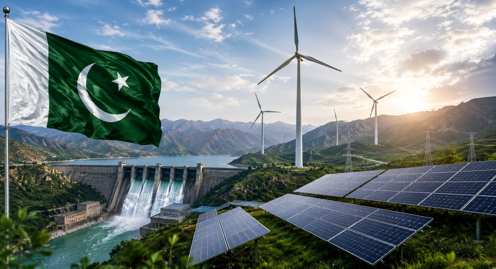 Pakistan Plans to Generate 95% of Its Electricity From Renewable Sources by 2040