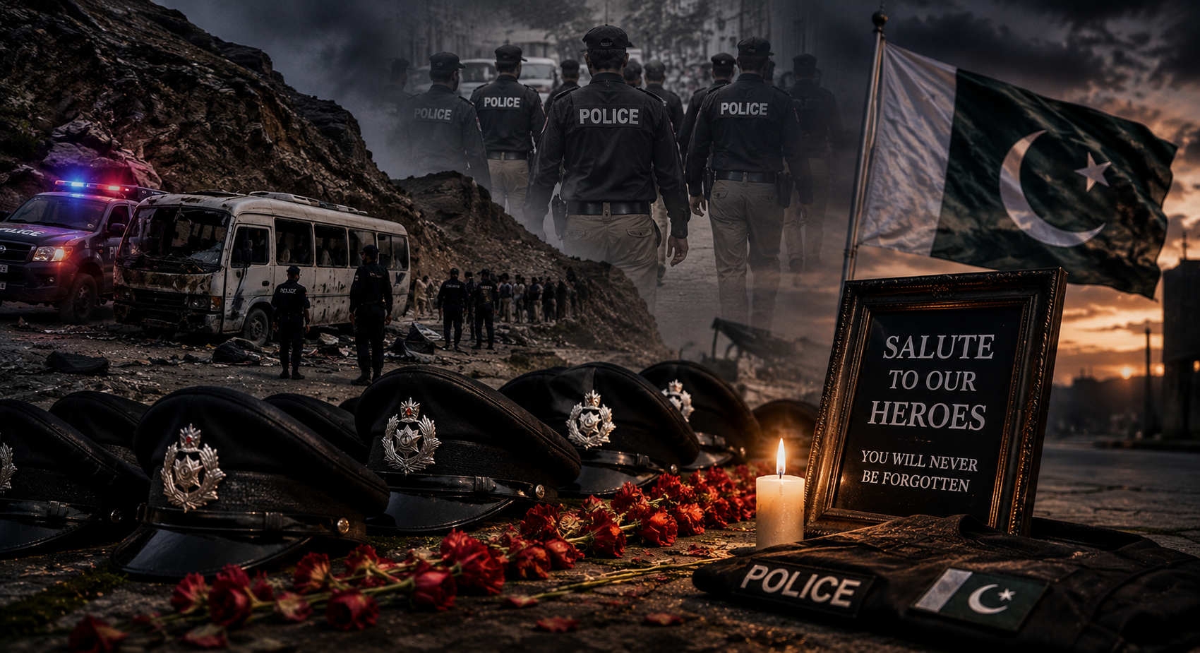 They Left Home for Duty and Never Came Back — 15 Police Officers Martyred in Bannu Attack