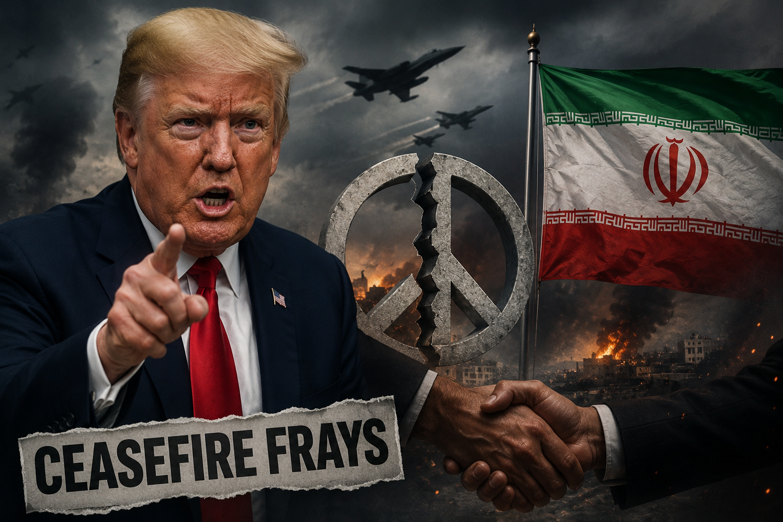 Trump Calls Iran's Peace Response "Totally Unacceptable"