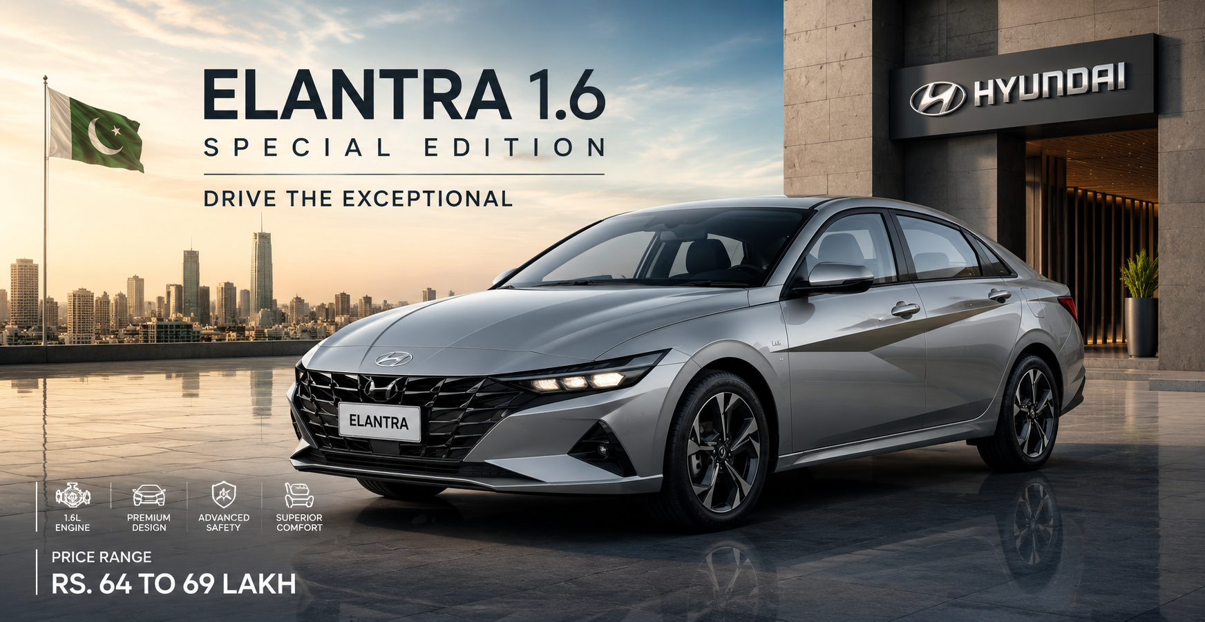 Hyundai Elantra 1.6 Special Edition Hits Pakistan Market at Rs. 64 to 69 Lakh
