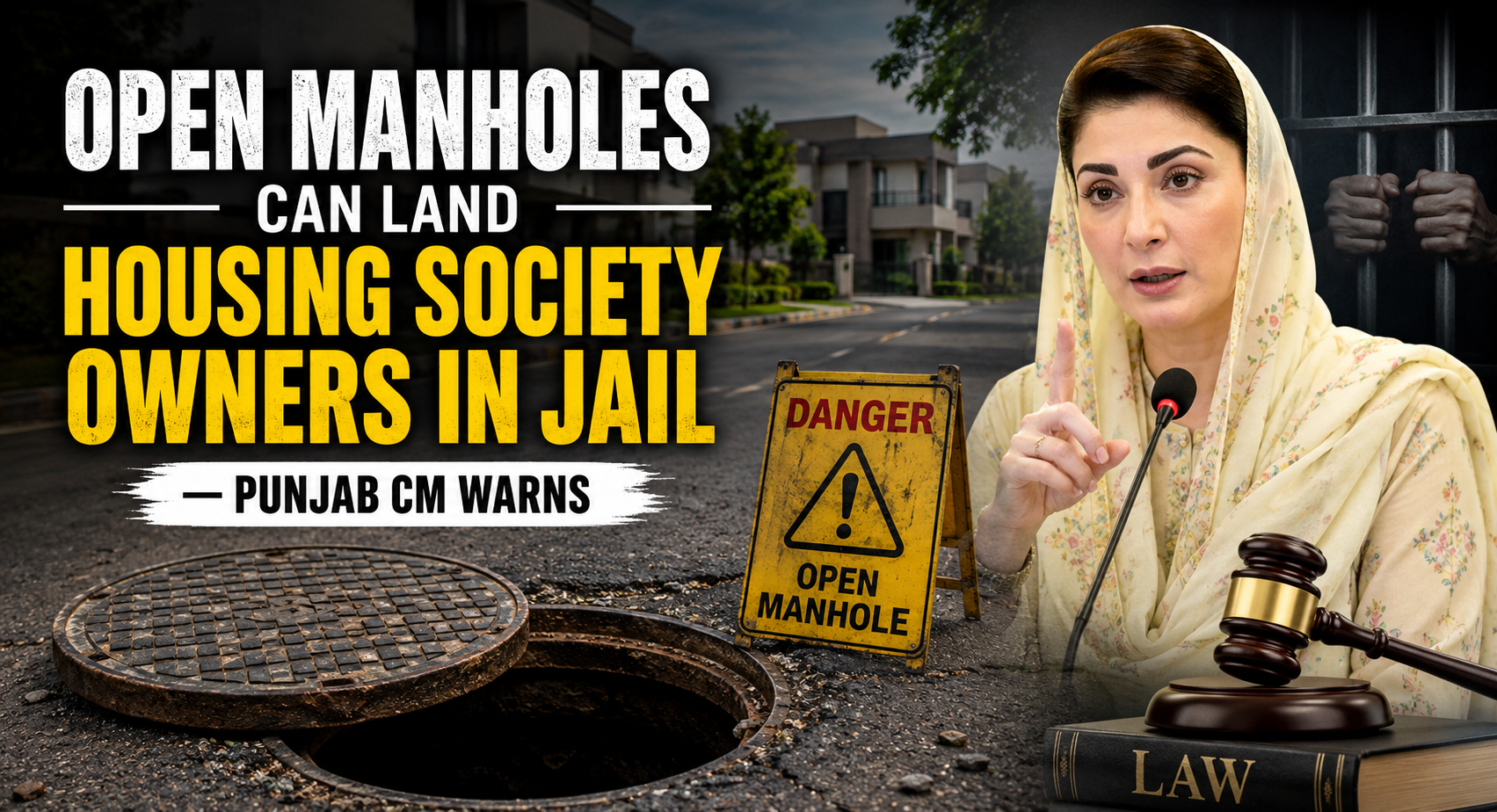 Open Manholes Can Land Housing Society Owners in Jail — Punjab CM Warns