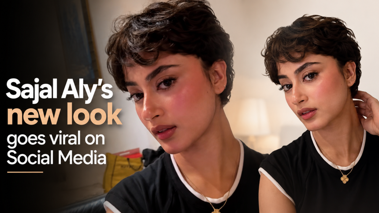 Sajal Aly's new look goes viral on Social Media