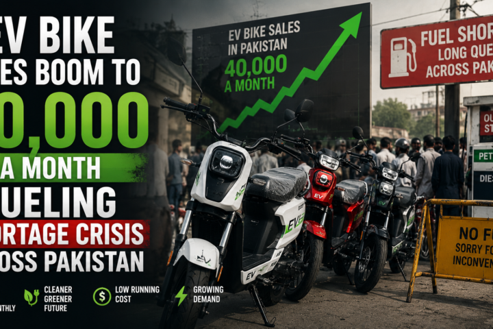 Electric Bikes Demand Surges in Pakistan Amid Supply Shortage