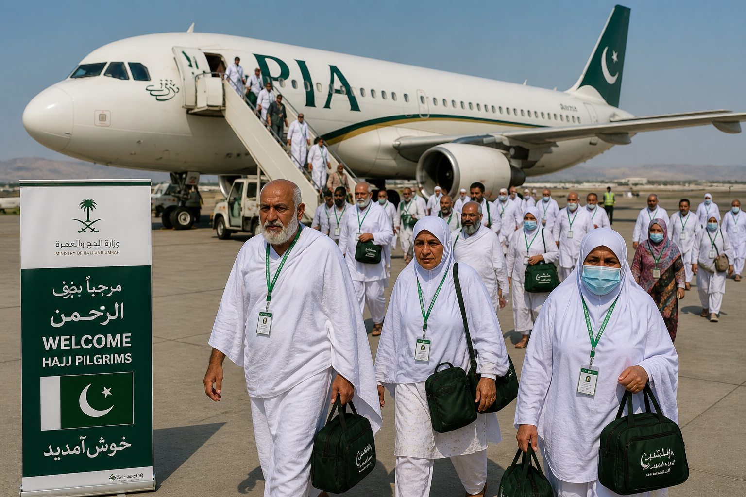 Hajj Flights in Full Swing as Over 44,000 Pakistani Pilgrims Touch Down in Saudi Arabia