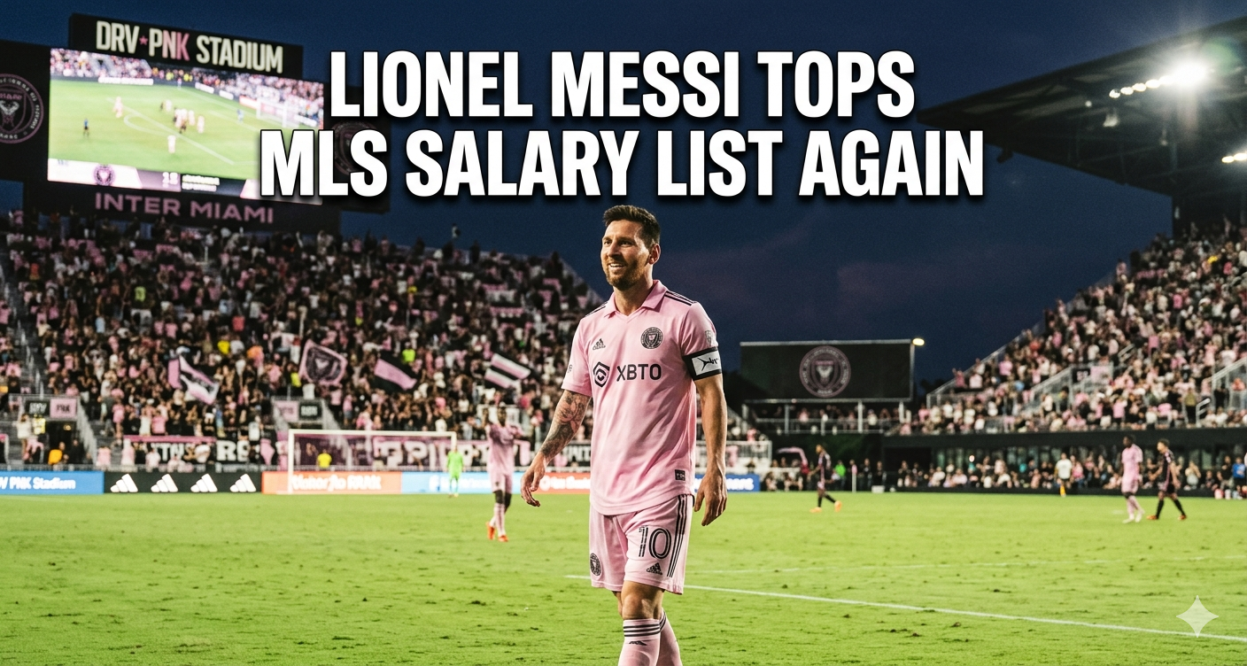 Lionel Messi Once Again Tops MLS Salary List