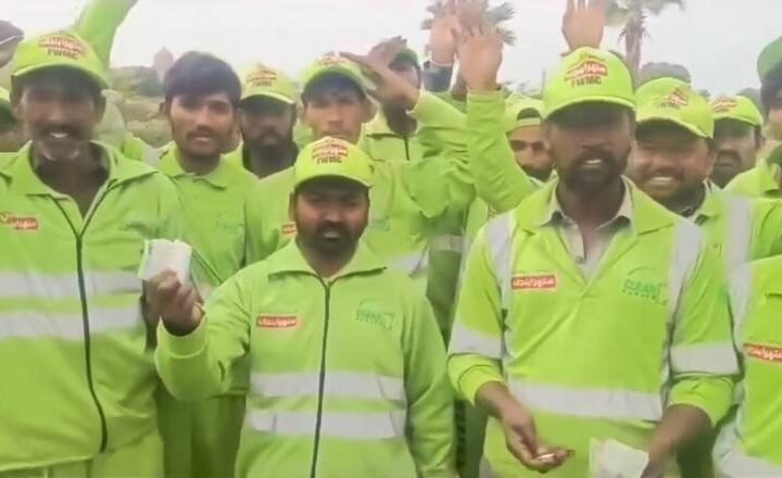No Pay, No Work: Suthra Punjab Workers Stage Protest in Nankana Over Salary Delays
