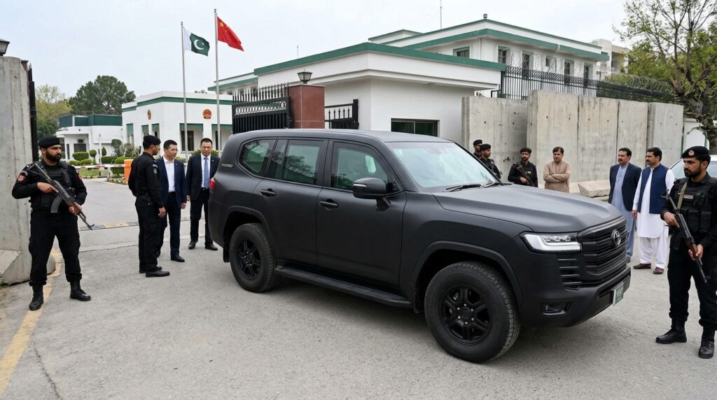 Rs. 9.5 Crore Bulletproof SUV Proposed to Protect Chinese Nationals in Pakistan