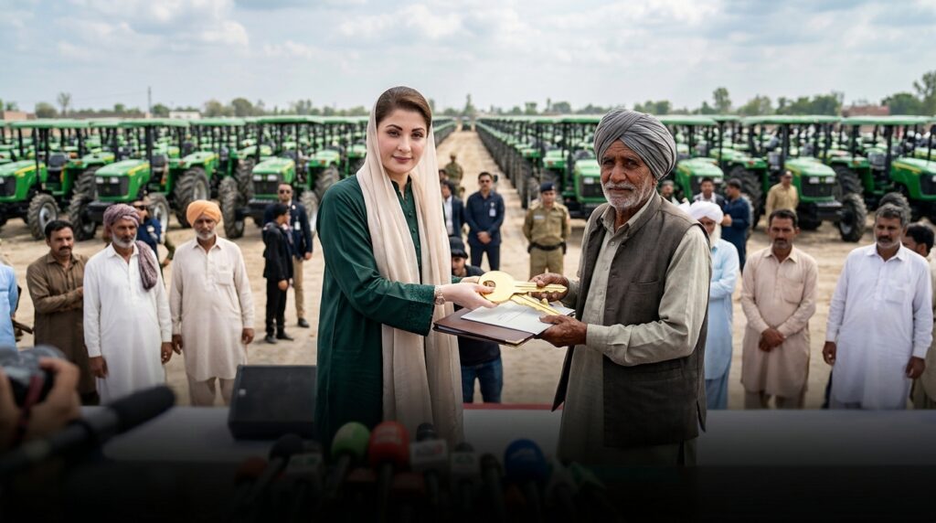 CM Punjab to Distribute 50,000 Tractors Over Three Years in Historic First